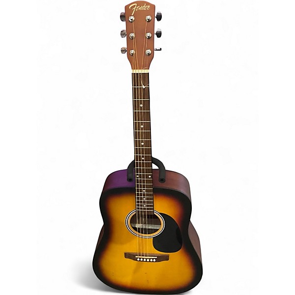 Used Fender FA25 2 Color Sunburst Acoustic Guitar