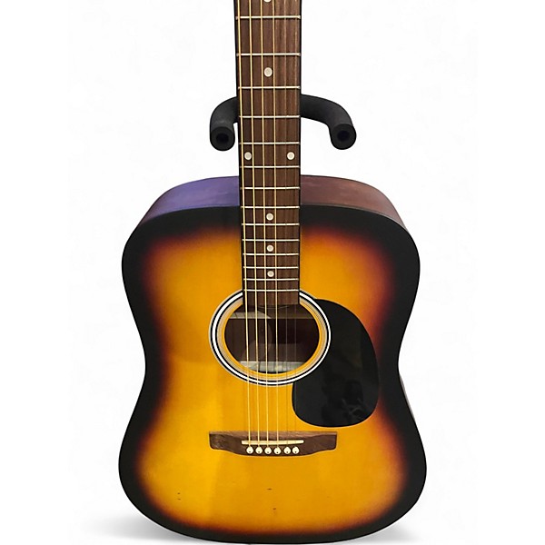 Used Fender FA25 2 Color Sunburst Acoustic Guitar