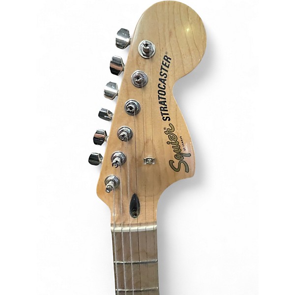 Used Squier Affinity Stratocaster Olympic White Solid Body Electric Guitar