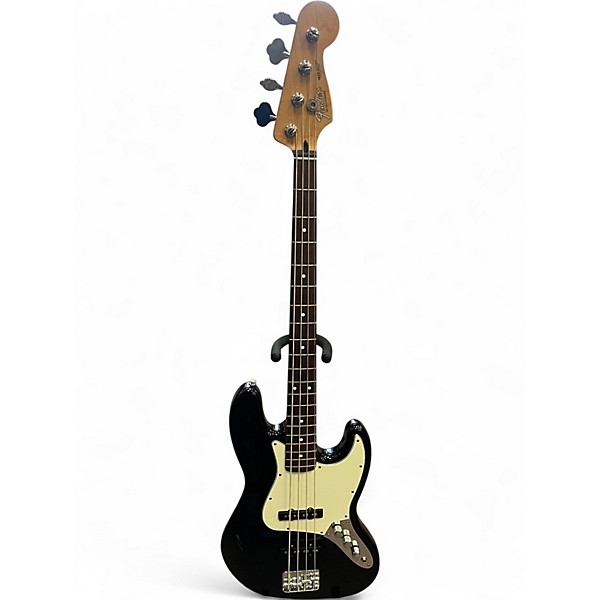 Used Fender Jazz Bass Black Electric Bass Guitar