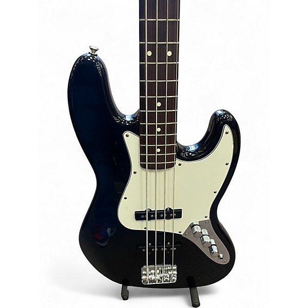 Used Fender Jazz Bass Black Electric Bass Guitar