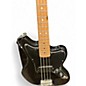 Used 2022 Squier Jaguar Black Electric Bass Guitar