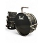 Used Pearl 5 Piece Rhythm Traveler Compact Black Drum Kit Black Drum Kit