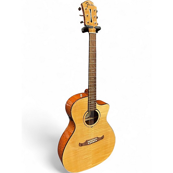Used Fender FA-345CE Natural Acoustic Electric Guitar