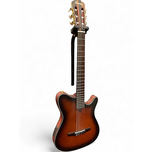 Used Ibanez FRH10N 2 Tone Sunburst Acoustic Electric Guitar