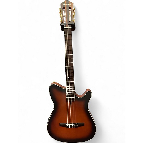 Used Ibanez FRH10N 2 Tone Sunburst Acoustic Electric Guitar