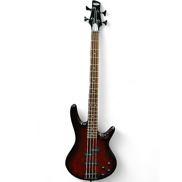 Used Ibanez GSR200 Candy Red Burst Electric Bass Guitar