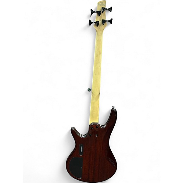 Used Ibanez GSR200 Candy Red Burst Electric Bass Guitar