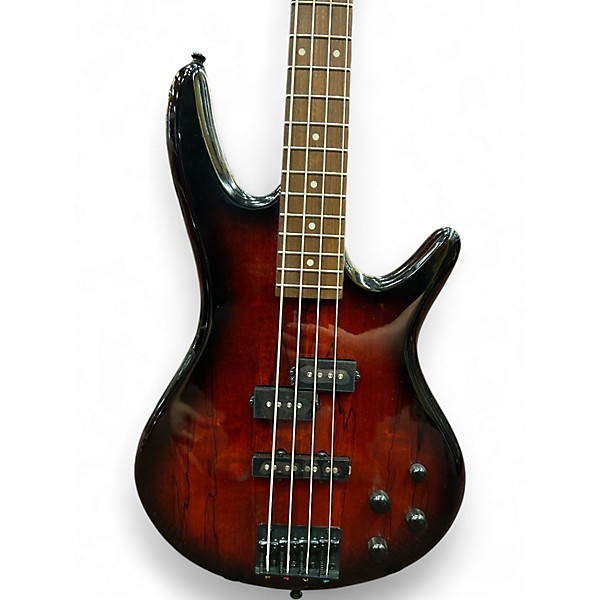 Used Ibanez GSR200 Candy Red Burst Electric Bass Guitar