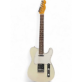 Used Fender American Ultra Telecaster Arctic White Solid Body Electric Guitar