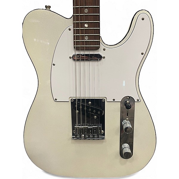 Used Fender American Ultra Telecaster Arctic White Solid Body Electric Guitar