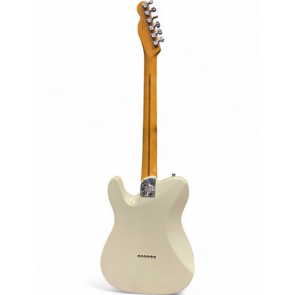 Used Fender American Ultra Telecaster Arctic White Solid Body Electric Guitar