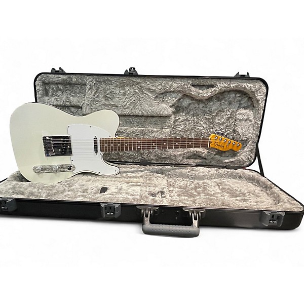 Used Fender American Ultra Telecaster Arctic White Solid Body Electric Guitar