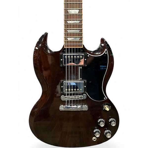 Used Gibson Gibson SG Standard Les Paul 100 Trans Brown Solid Body Electric Guitar