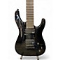 Used Jackson JS22-7 Dinky 7 String Black Solid Body Electric Guitar