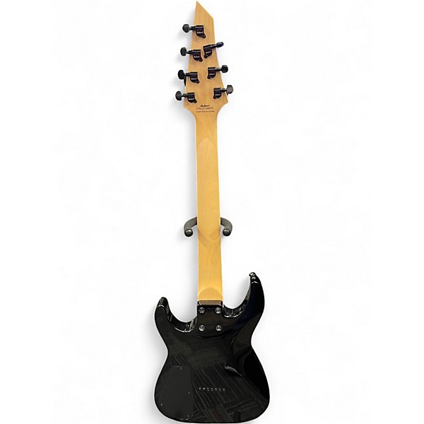 Used Jackson JS22-7 Dinky 7 String Black Solid Body Electric Guitar