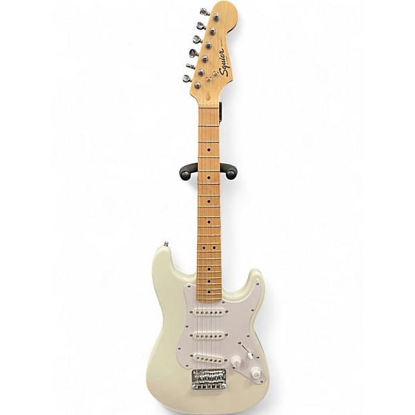 Used Squier Mini Affinity Stratocaster Alpine White Electric Guitar