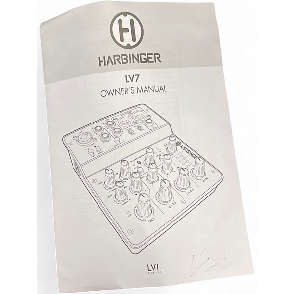 Used Harbinger LV7 Unpowered Mixer