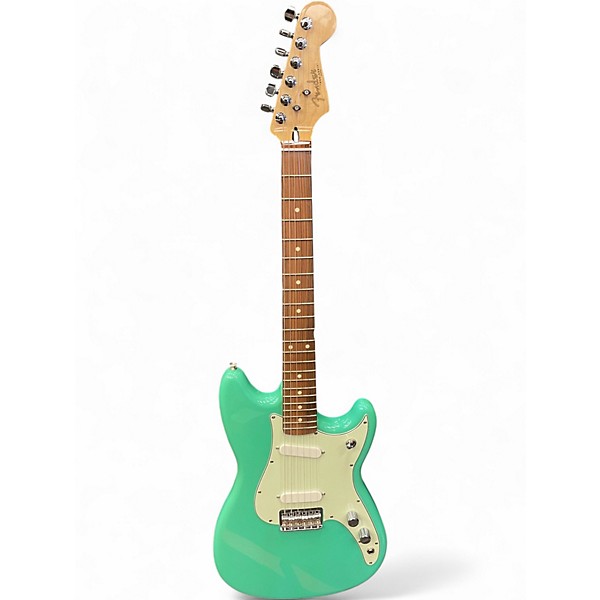 Used Fender PLAYER DUO SONIC Seafoam Green Solid Body Electric Guitar