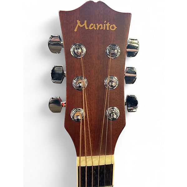 Used Manito ACOUSTIC GUITAR Emerald Green Acoustic Electric Guitar