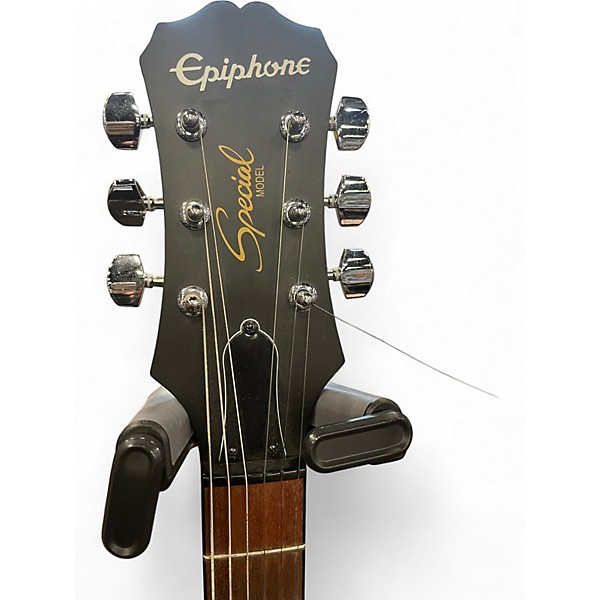 Used Epiphone special model Black Solid Body Electric Guitar