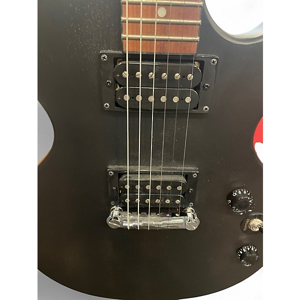 Used Epiphone special model Black Solid Body Electric Guitar