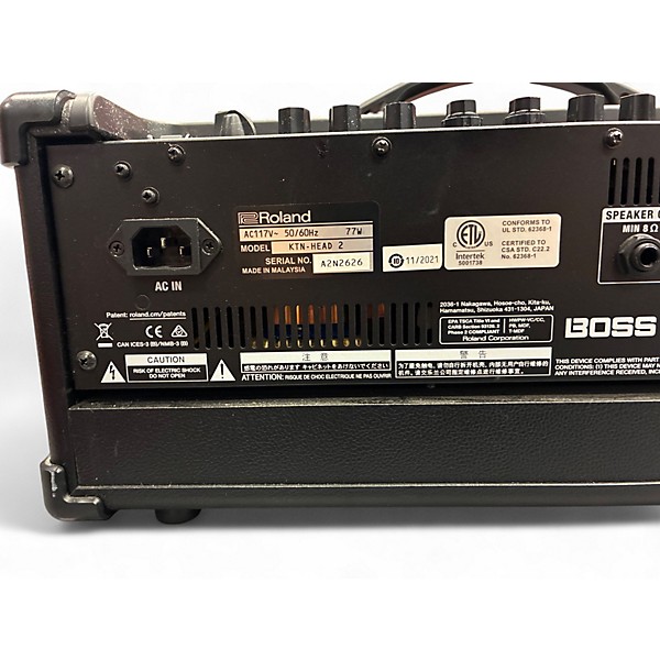 Used BOSS Katana KTN-Head 100W Solid State Guitar Amp Head