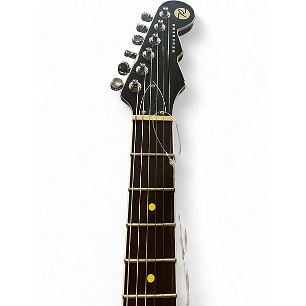 Used Reverend REEVES GABRELS SPACEHAWK Black Solid Body Electric Guitar