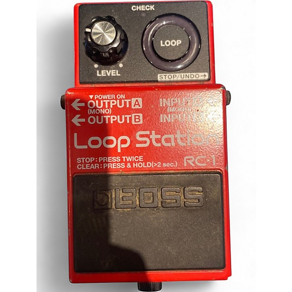 Used BOSS RC1 Loop Station Pedal