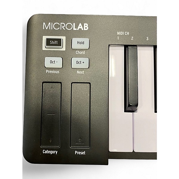 Used Arturia MICROLAB MIDI Controller