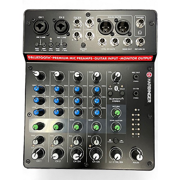 Used Harbinger LV8 Digital Mixer