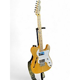 Used Squier Classic Vibe Telecaster Thinline Natural Hollow Body Electric Guitar