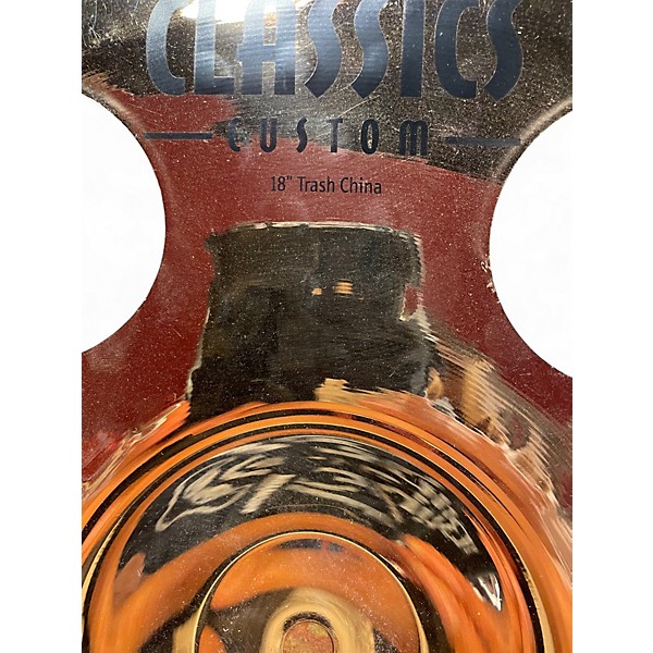 Used MEINL 18in Classic Custom Trash China Cymbal