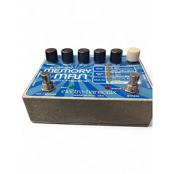 Used Electro-Harmonix Stereo Memory Man Hazarai Looper Effect Pedal
