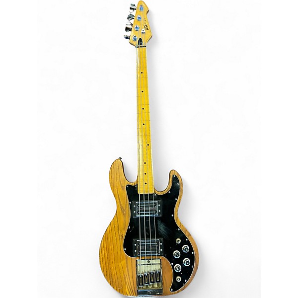Used 1980s Peavey T40 Fretless Natural Electric Bass Guitar