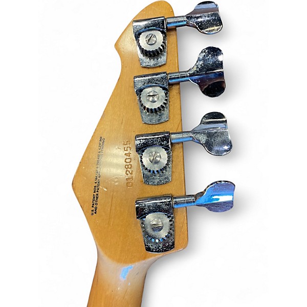 Used 1980s Peavey T40 Fretless Natural Electric Bass Guitar