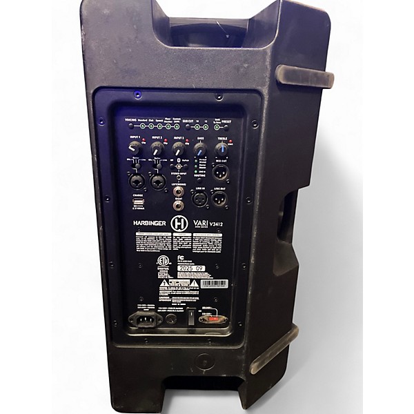 Used Harbinger v3412 Powered Speaker