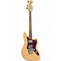 Used Squier Paranormal Rascal Bass Shell Pink Electric Bass Guitar thumbnail
