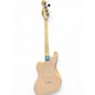 Used Squier Paranormal Rascal Bass Shell Pink Electric Bass Guitar