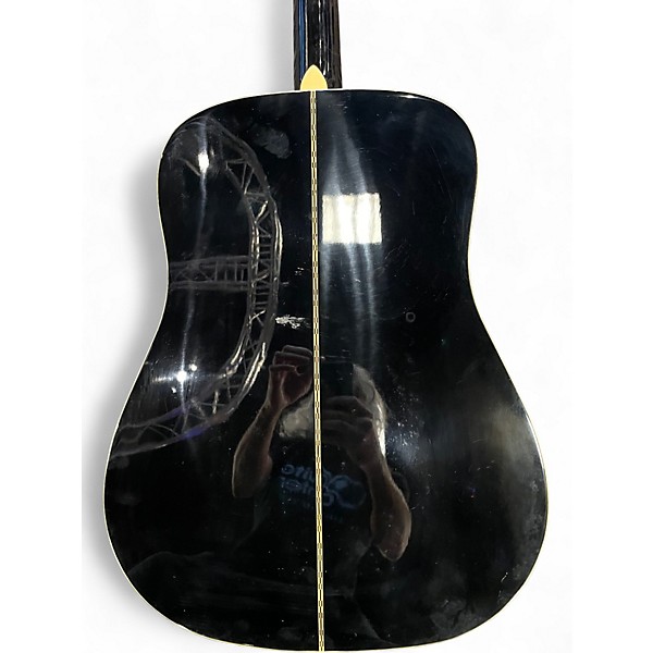 Used Zager ZAD-50BK Black Acoustic Guitar