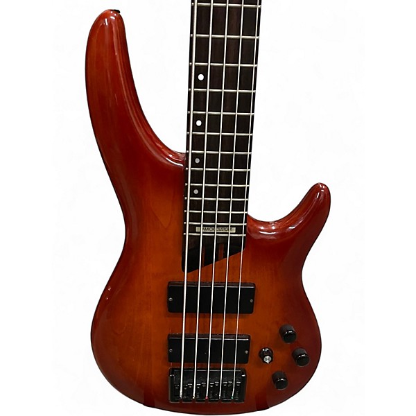 Used Samick Custom Bass 2 Color Sunburst Electric Bass Guitar