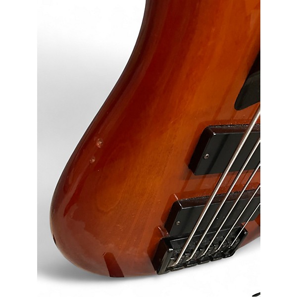 Used Samick Custom Bass 2 Color Sunburst Electric Bass Guitar
