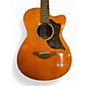 Used Yamaha AC1R Vintage Natural Acoustic Electric Guitar