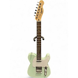 Used Squier Sonic Telecaster Surf Green Solid Body Electric Guitar