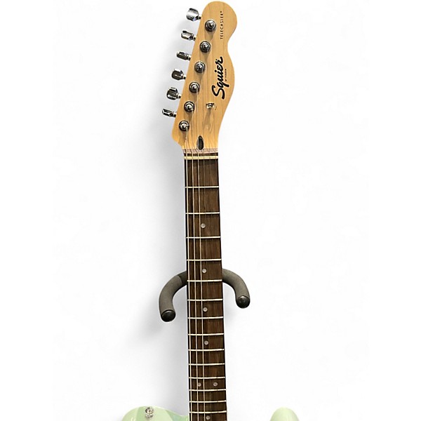 Used Squier Sonic Telecaster Surf Green Solid Body Electric Guitar