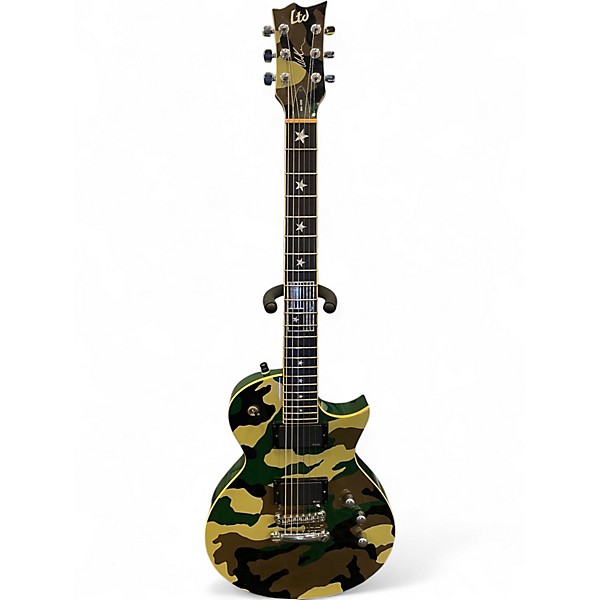 Used ESP LTD WA600 Will Adler Signature Camo Solid Body Electric Guitar