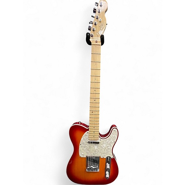 Used 2006 Fender American Deluxe Telecaster Cherry Sunburst Solid Body Electric Guitar
