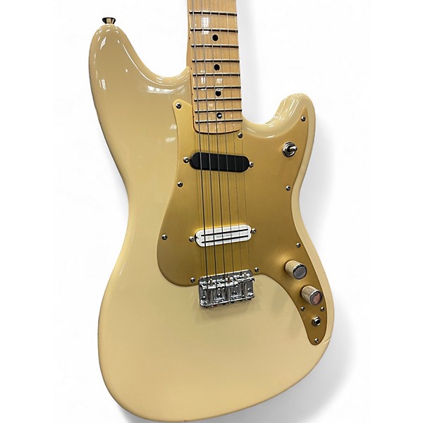 Used Squier Classic Vibe Duo Sonic Cream Solid Body Electric Guitar