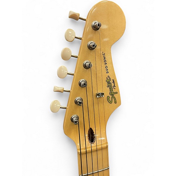 Used Squier Classic Vibe Duo Sonic Cream Solid Body Electric Guitar