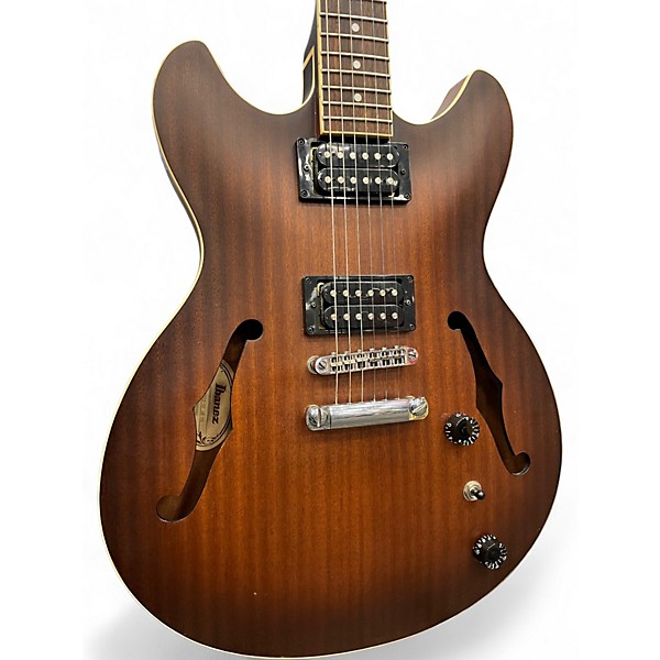Used Ibanez AS53TF Natural Hollow Body Electric Guitar
